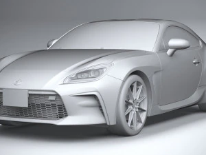Toyota GR 86 2022 3D Model