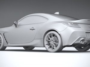 Toyota GR 86 2022 3D-Modell