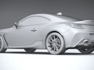 Toyota GR 86 2022 3D Model