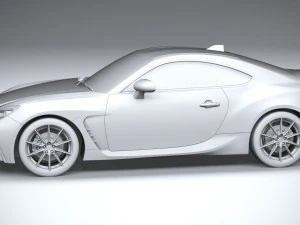 Toyota GR 86 2022 3D Model