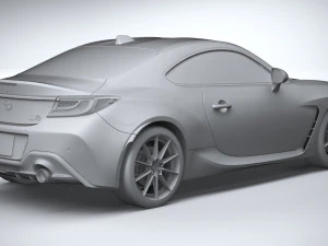 Toyota GR 86 2022 3D Model