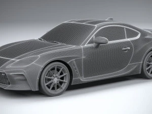 Toyota GR 86 2022 3D Model
