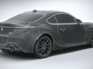 Toyota GR 86 2022 3D Model