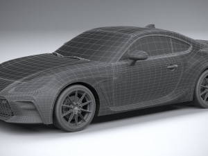 Toyota GR 86 2022 3D-Modell