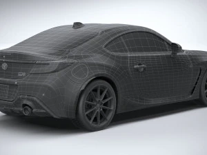 Toyota GR 86 2022 3D Model