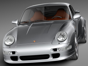 Porsche 911 993 Turbo Modello 3D