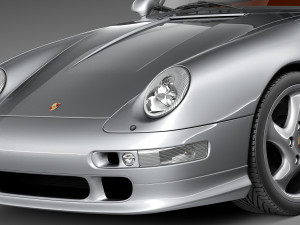 Porsche 911 993 Turbo Modello 3D