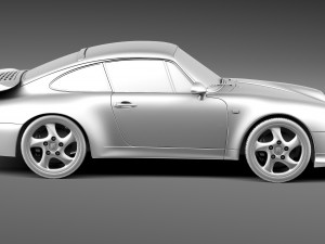 Porsche 911 993 Turbo Modello 3D