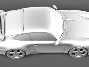 Porsche 911 993 Turbo Modello 3D