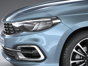 Fiat Tipo 5door 2021 Modello 3D