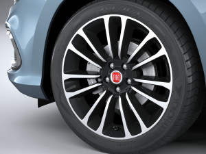 Fiat Tipo 5door 2021 Modello 3D