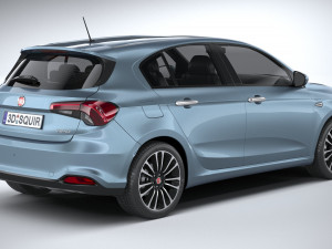 Fiat Tipo 5door 2021 Modello 3D