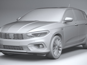 Fiat Tipo 5door 2021 Modello 3D