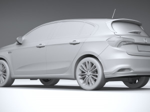 Fiat Tipo 5door 2021 Modello 3D