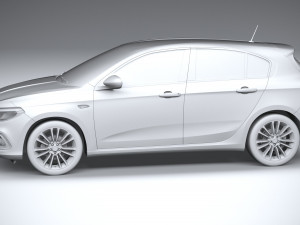Fiat Tipo 5door 2021 Modello 3D