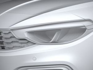 Fiat Tipo 5door 2021 Modello 3D