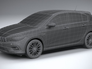 Fiat Tipo 5door 2021 Modello 3D