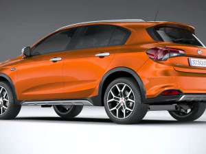 Fiat Tipo Cross 2021 3D Model