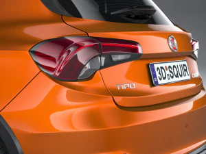 Fiat Tipo Cross 2021 3D Model