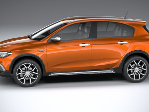 Fiat Tipo Cross 2021 Model 3D