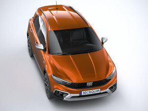 Fiat Tipo Cross 2021 Model 3D