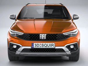 Fiat Tipo Cross 2021 3D Model