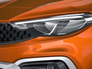 Fiat Tipo Cross 2021 3D Model