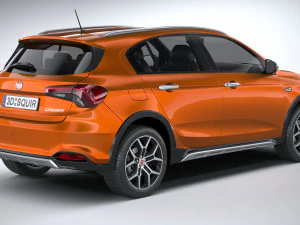 Fiat Tipo Cross 2021 3D Model