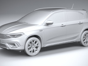 Fiat Tipo Cross 2021 Model 3D