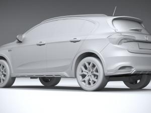 Fiat Tipo Cross 2021 Model 3D