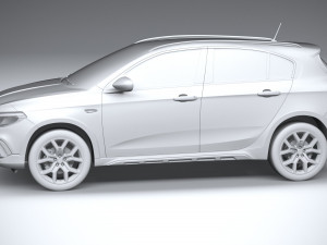 Fiat Tipo Cross 2021 Model 3D