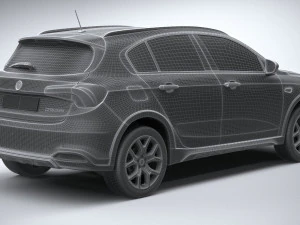 Fiat Tipo Cross 2021 3D Model