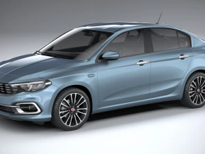 Fiat Tipo Sedã 2021 Modelo 3D