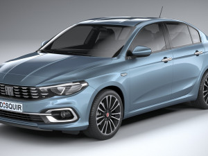 Fiat Tipo Sedan 2021 3D Modell