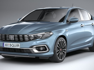 Fiat Tipo Sedan 2021 3D Modell
