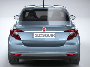 Fiat Tipo Sedan 2021 3D Model