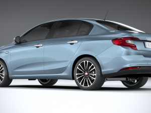 Fiat Tipo Sedan 2021 3D Modell