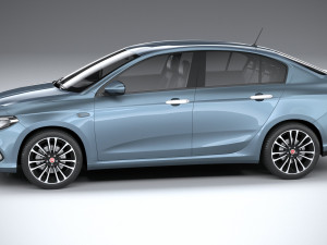 Fiat Tipo Sedan 2021 3D Modell