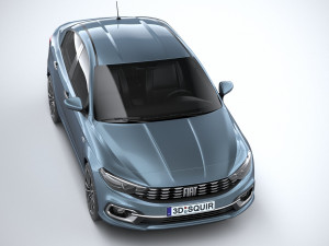 Fiat Tipo Sedan 2021 3D Modell