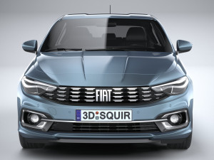 Fiat Tipo Sedan 2021 3D Modell