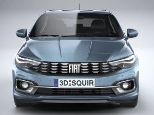 Fiat Tipo Sedan 2021 3D Model