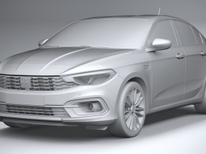 Fiat Tipo Sedan 2021 3D Modell
