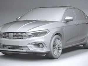 Fiat Tipo Sedan 2021 3D Model