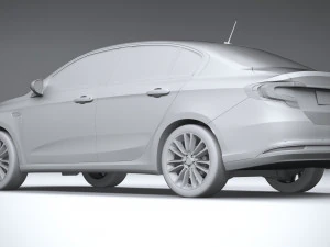 Fiat Tipo Sedan 2021 3D Model