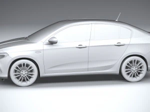Fiat Tipo Sedan 2021 3D Model