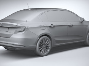 Fiat Tipo Sedan 2021 3D Modell