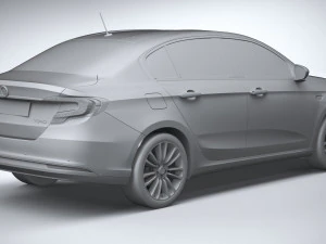 Fiat Tipo Sedan 2021 3D Model