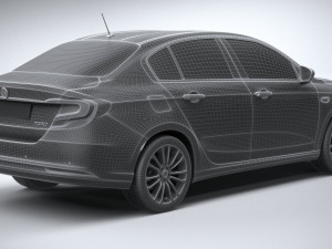 Fiat Tipo Sedan 2021 3D Modell
