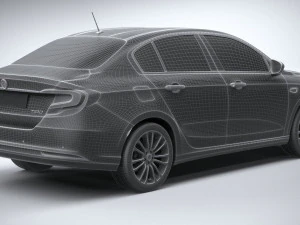 Fiat Tipo Sedan 2021 3D Model