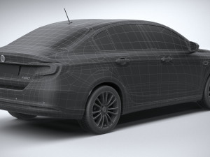 Fiat Tipo Sedan 2021 3D Modell
